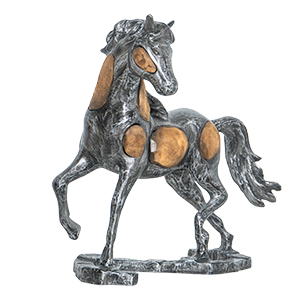 Small Scale Steed Combine - Natural Black Silver TP