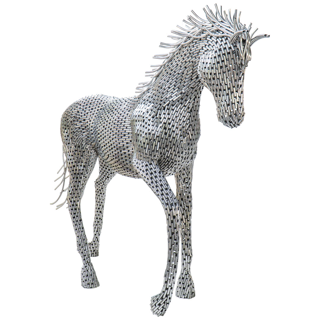 Walking Horse - J - Silver ST