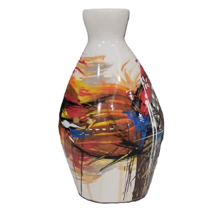Lonjong - S - White Abstract SR CR