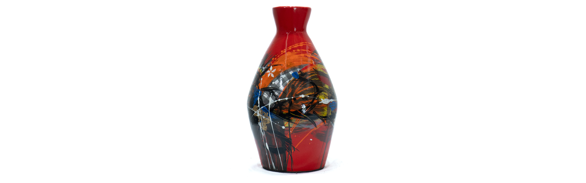 Lonjong - S - Red Abstract SR CR