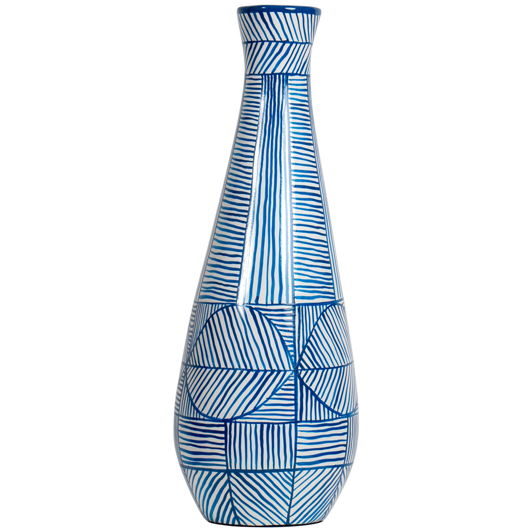 Kasti Langsing - M - Leaves Line Blue