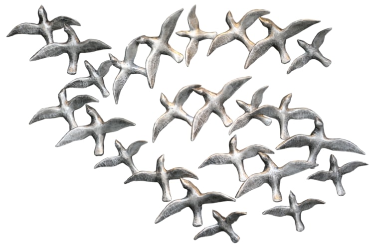 Walte Bird Set of 9 - S - Black Silver TP