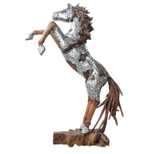 Wooden Mustang - SJ - Natural Silver