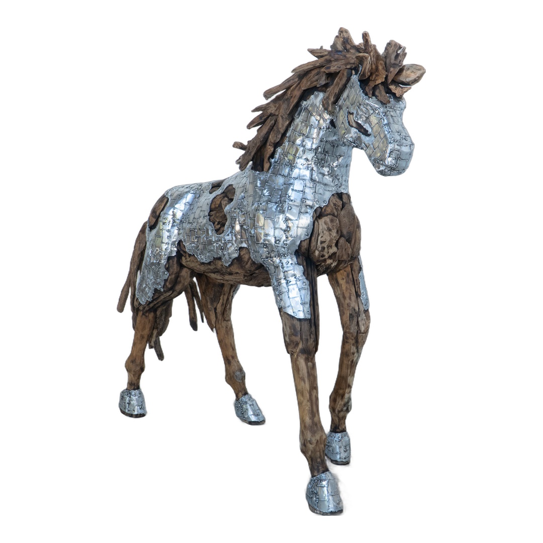 Walking Horse - SJ - Natural Silver