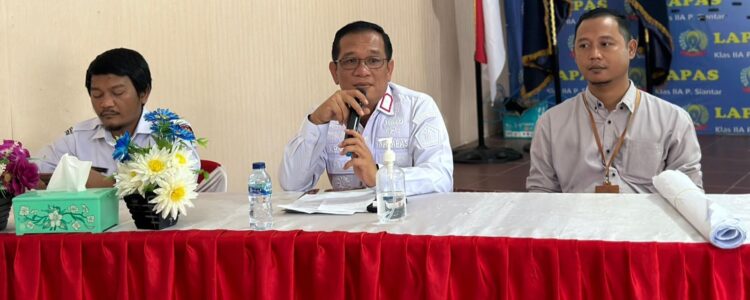 Sosialisasi Pemilu di Lapas Kelas IIA Siantar, Pastikan WBP Gunakan Hak Pilih