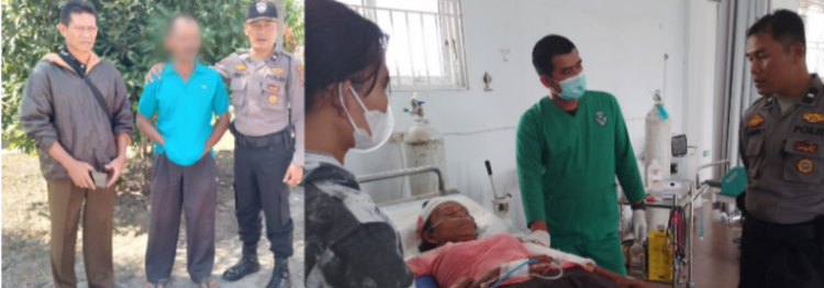 Pria 70 Tahun Aniaya Tetangganya