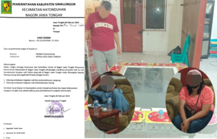 Omset Judi di Simalungun, Korlap Setor ke “PT Toga Via Budi S”