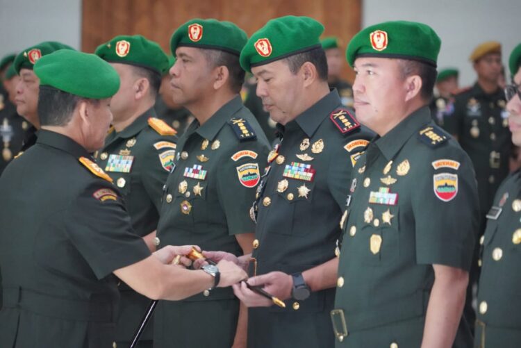 Sertijab Danrem 022/PT Digelar di Kodam I/BB