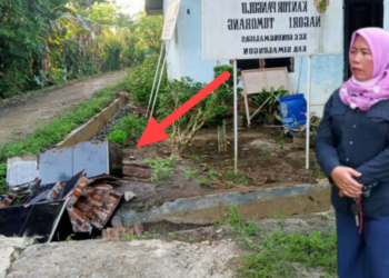 Fasilitas Kantor Pangulu Tumorang Ambruk Setelah “Dirusak”