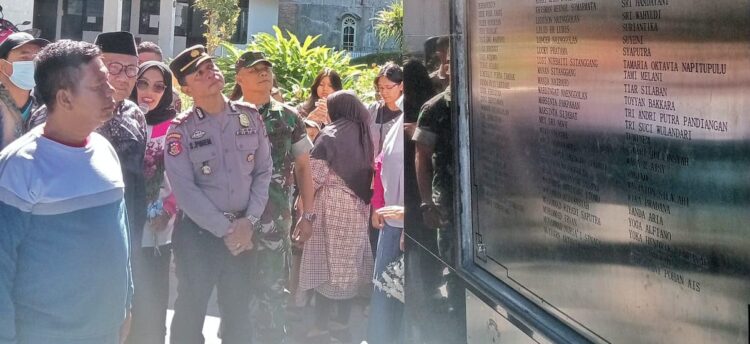 Dishare Geger via WA Grup, RHS Ziarah ke Monumen KM Sinar Bangun