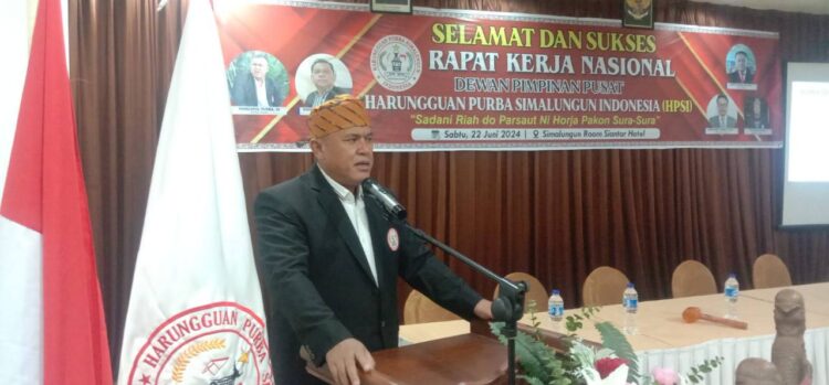 Gelar Rakernas di Siantar Hotel, Mangapul: HPSI Tidak Berpolitik Praktis