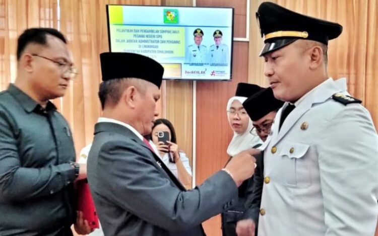 Dicopot dari Kadisdik Simalungun Karena SE pada Tahun 2022, Kini Zocson Menjabat Kabid