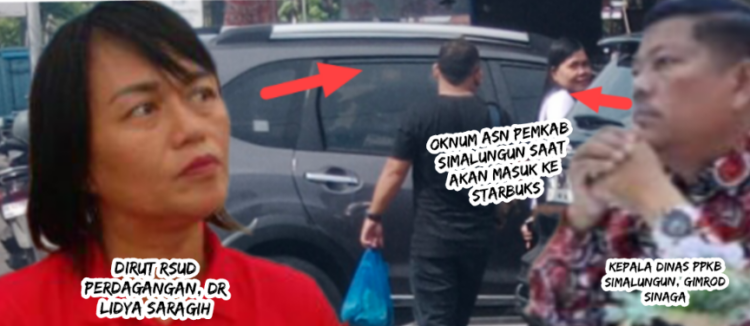 Jam Kerja, Tiga Oknum ASN Pemkab Simalungun Nongkrong di Warkop Siantar