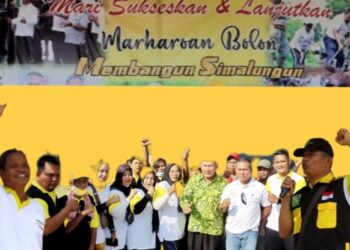 Jalan di Laras Bulan 11 Diperbaiki, Pangulu: Beliau Salah Satu Bupati Terbaik di Sumut