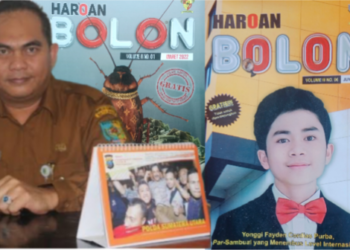Artikel Majalah Haroan Bolon, Copas dari Medsos, Bendahara: Tanyalah Jutamardi