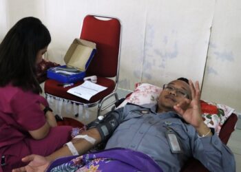 Lapas IIA Pematangsiantar Gelar Donor Darah, Menurunkan Risiko Serangan Jantung 