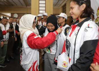 Atlet PON Asal Kota Siantar Diberangkatkan