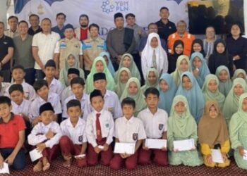 PLN Bersama Anak Yatim, Doa Bersama demi Kelancaran PON XXI 2024 Aceh-Sumut
