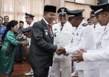 Tiga Pangulu Tidak Dikukuhkan Karena Sakit, Bupati: Jangan Mau Dipecah Belah