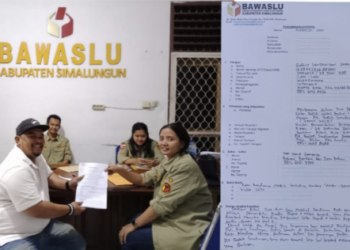 Plt Bupati ZW, Akhirnya Dilapor ke Bawaslu Simalungun