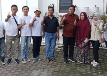 Datang dari Kalimantan Dukung RHS-AZI, Novri: Kepemimpinan RHS Patut Diapresiasi