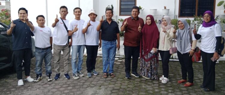 Datang dari Kalimantan Dukung RHS-AZI, Novri: Kepemimpinan RHS Patut Diapresiasi