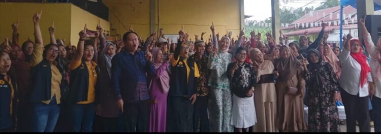 Ratusan Perempuan Tangguh, Hadir saat Bunda Ratnawati RHS Silaturahmi