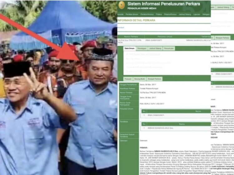 Ini Cabup Simalungun yang Didampingi Mantan Napi Korupsi saat Kampanye