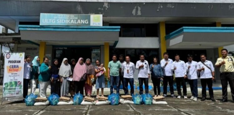 PLN UPT Pematangsiantar dan PIKK, Tunjukkan Kepedulian Melalui Program Ceria Berbagi