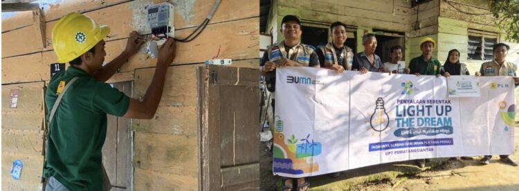 Melalui Program Light Up The Dream, YBM PLN Hadirkan Listrik Gratis