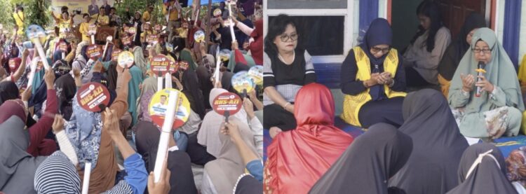 Pintar Menyesuaikan Diri Dengan Masyarakat, Perwiritan Doakan RHS-AZI Menang