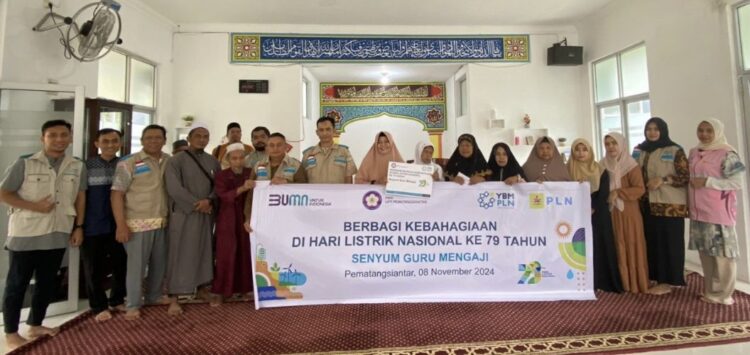 Senyum Guru Mengaji, YBM PLN Konsisten Berbagi Kebahagiaan