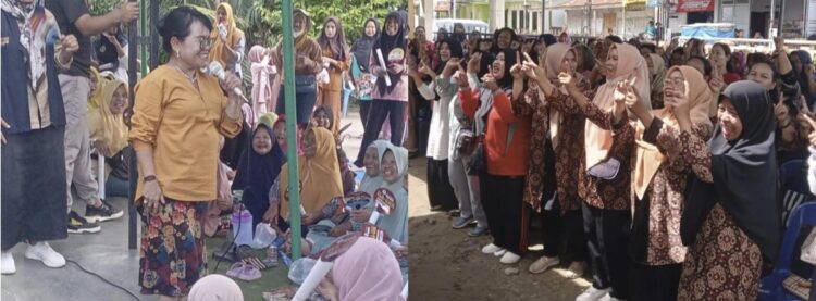 Lanjutkan Pembangunan, Ibu-Ibu Perwiritan Bersatu Dukung RHS-AZI