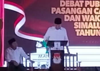 Cawabup 01, Sudah Bawa Bantuan dari Pusat, Azi: Saya Peduli Masyarakat Simalungun