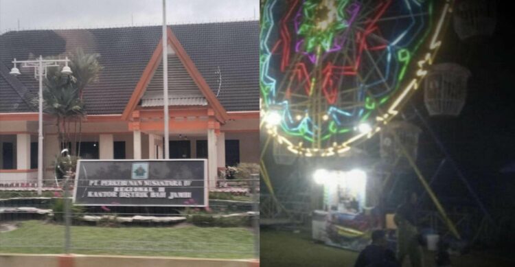 Lapangan Afdeling I Kebun Bah Jambi “Beralih Fungsi”, Dibuat Pasar Malam oleh Kaur