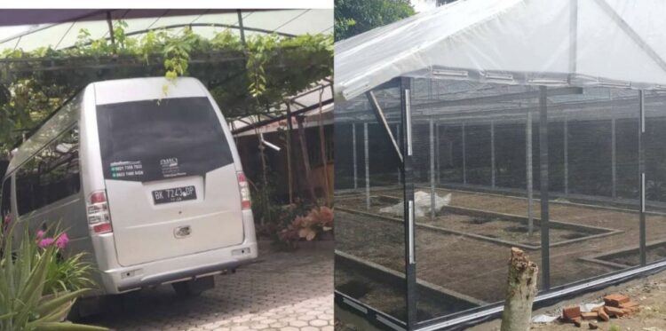 Kegiatan DD Margo Mulyo, Kebun Anggur Dibuat di Lahan Pribadi Pangulu dan Kaur