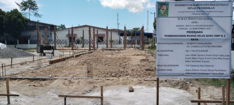 Disdik Simalungun dan Konsultan Teken Berkas Proyek SMP di Hotel, “Terjadi OTT”?