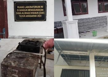 Pembangunan Lab dan Renovasi SDN di Simalungun Belum Rampung, “Dibayar 100℅”