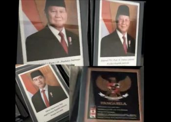 Untuk Dijual ke SDN di Simalungun, Pemasok Titip Gambar Presiden-Wapres di Kantor Korwil