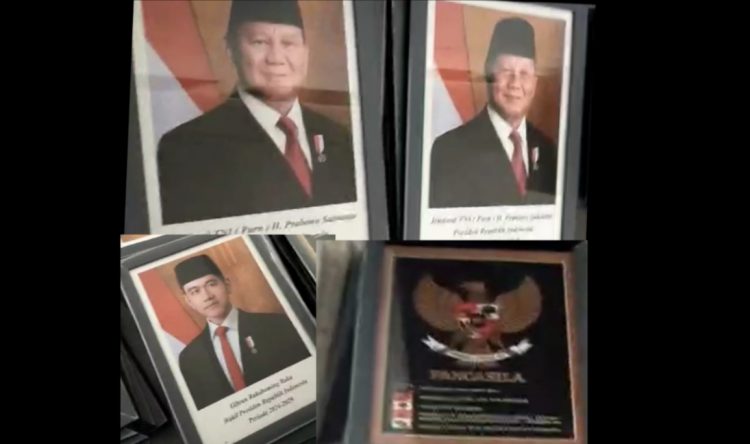 Untuk Dijual ke SDN di Simalungun, Pemasok Titip Gambar Presiden-Wapres di Kantor Korwil