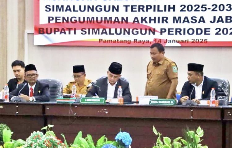 Pengumuman Cabup-Cawabup Terpilih, Tak Banyak Pejabat Pemkab Simalungun Hadir