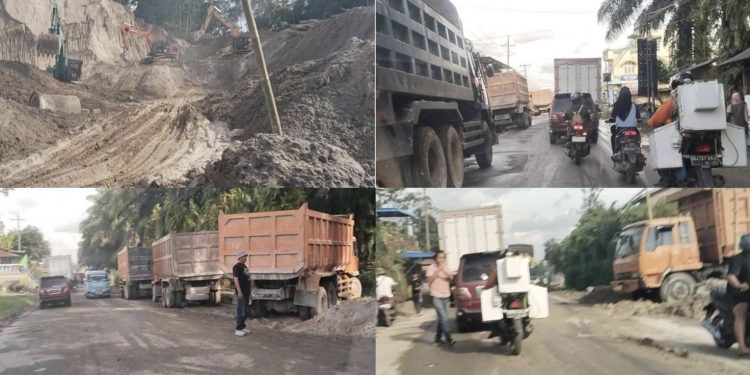 Pengerukan Tanah di Panei Tongah, Merusak dan Cemari Lingkungan Sekitar