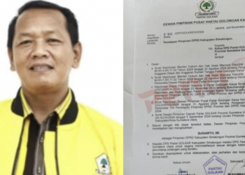 Aneh…!! Rekom Belum Diterima Sekretariat, Meski DPP Sahkan Sugiarto Pimpinan DPRD Simalungun