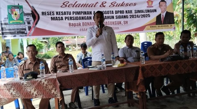 Bonauli Waket DPRD Simalungun yang Spektakuler dan Merakyat, Camat: Tidak Mau Menghujat