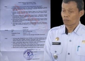 Bupati Anton “Copot” Camat, Surat Perintah Penunjukan Plt Tanpa Barcode