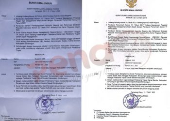 SP Plt Camat Bandar jadi Dua, Berstempel Garuda dan BKPSDM, Albert: Silap