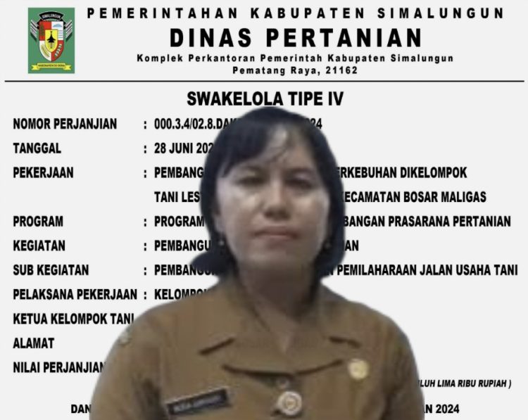 DAK 2024 Swakelola Poktan Dipihak Ketigakan, Sekdis Nora “Lempar Bola Panas”