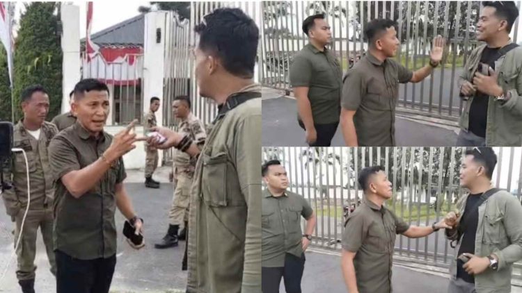 Berdebat Dengan Wartawan Hingga Saling Tunjuk, Sprint Ajudan Bupati Anton dari Kapolres