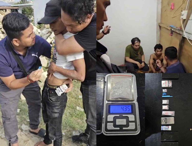 Tangkap Dua Pelaku Narkoba, Tim Opsnal Dipimpin From Mendapat Perlawanan