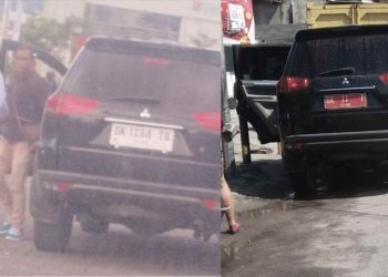 Randis Pajero yang Dipakai Pecatan Oknum ASN, Nopol BK 11 T menjadi BK 1234 TQ